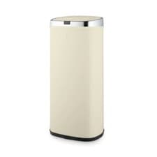 Image of Swan Townhouse 50L Sensor Bin in Cream - Large Capacity Kitchen Bin SWAK4516CN