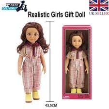 Image of Soft Body Realistic Baby Doll Bright Look Girls Toy Perfect Birthday Gift's Kids