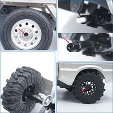 Image of RC Car Truck Wheel Tyre Hub Adapters Spacers Extensions 5mm 7mm 12mm WIDE BOY!