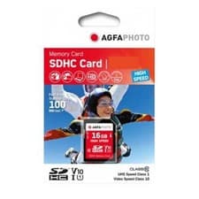 Image of AgfaPhoto 16GB SDHC UHS-1 Class 10 Memory Card