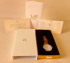 Image of Abbott Lyon (£159RRP) Kensington 40 Gold Plated Date Watch AL402B236 - BNIB
