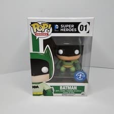 Image of 🔥Supherheroes #01 - GREEN BATMAN - Funko Pop! - Exclusive - Boxed