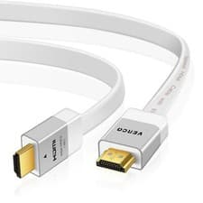 Image of 7.5M HDMI 2.0 Flat Thin Cable 4K UHD Ultra HD 3D Ethernet ARC CEC High Speed