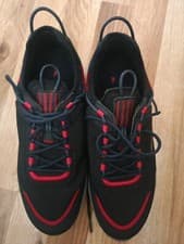 Image of Nike React SE Live Mens Sneaker Shoes Size 9 Black Red Tie ( DD 6879-002 )