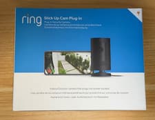 Image of Ring Stick Up Cam ‘Plug In’ Black Brand New In Box Sealed
