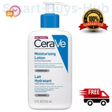 Image of CeraVe Moisturizing Lotion 236ml–Daily Face& Body best Hydration Skincare UK NEW
