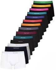 Image of PAUL SMITH 3 PACK Boxers Briefs ASSORTED MENS NEW Trunks Shorts Small