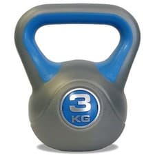 Image of DKN 3kg Vinyl Kettlebell