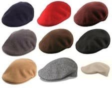Image of KANGOL Hat 504 Wool Flat Cap 0258BC Winter Cap Various colours Sizes: S - XL