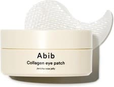 Image of Abib Collagen Eye Patch Jericho Rose Jelly 60 Patches for Puffy Eyes and Dark Ci