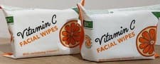 Image of 2x pack 25 Facial Wipes with revitalizing Vitamin C - Cleansing & Moisturising