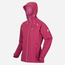 Image of Regatta Womens Birchdale Jacket Waterproof Ladies Breathable Rain Coat Size