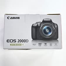 Image of Canon EOS 2000D Digital SLR Camera (with EF-S 18-55 mm f/3.5-5.6 Lens)-BRAND NEW