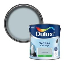 Image of Dulux Silk Smooth  Creamy Emulsion Walls  Ceilings Paint  2.5L Colours