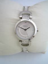 Image of DKNY WATCH WOMENS CITY LINK NY2751 STAINLESS STEEL BRACELET CRYSTALS GENUINE