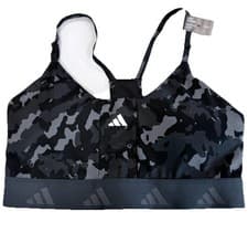 Image of adidas Aeroreact Training Light-Support Techfit Sports Bra Womens Small A-C Cup