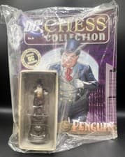 Image of NEW & SEALED DC Eaglemoss Chess Collection Piece Figure Penguin w/ Magazine