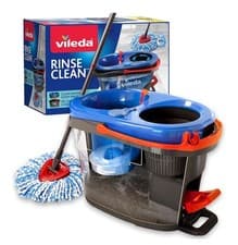 Image of Vileda RinseClean Spin Mop System–Separates Clean/Dirty Water, Easy Wring NN