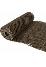 Image of Wooden Willow Garden Fence Screening Lawn Privacy Fencing Border 4m x 2m