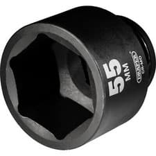 Image of Draper Expert 3/4" Drive Hexagon Impact Socket Metric 55mm