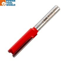 Image of Freud F03FR00332 1/4" 10 x 25.4mm Double Flute Straight Router Bit