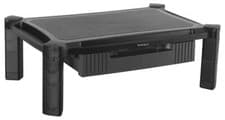 Image of Height Adjustable Monitor Riser / Stand with Drawer - MONSTADJDL