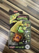 Image of Teenage Mutant Ninja Turtles Battle Cubes Set Green Kids Game TMNT