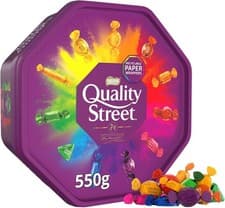 Image of Quality Street 550g Tub – Assorted Chocolates & Toffees – Best Before Apr 26