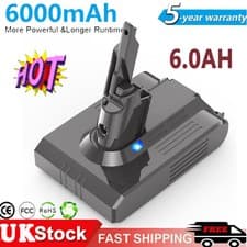 Image of 6000mAh FOR DYSON V7 BATTERY,ANIMAL,Motorhead Extra SV11 Absolute Vacuum