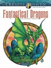 Image of Aaron Pocock Creative Haven Fantastical Dragons Coloring (Paperback) (US IMPORT)