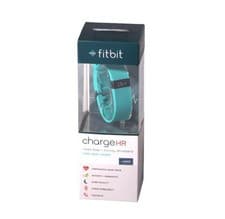 Image of Fitbit Charge HR Heart Rate Fitness Activity Sleep Tracker Wristband Teal Large
