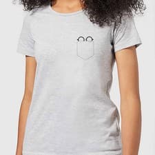 Image of Harry Potter Harry Potter Pocket Glasses Women's T-Shirt - Grey