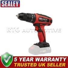 Image of Sealey SV20 Series 13mm Cordless Combi Drill 20V Body Only CP20VDD