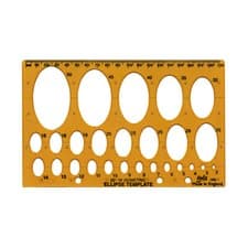 Image of Helix H82010 Template - Ellipse