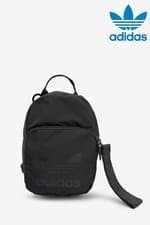 Image of adidas Originals DV0212 Unisex Black Trefoil Mini Black Backpack New 848