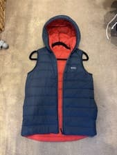 Image of Hugo Boss Boys Hooded Gilet Fully Reversible Excellent Condition