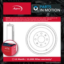 Image of Brake Drum fits VAUXHALL CORSA D, E 1.4 Rear 2006 on 13423796 568270 55701380
