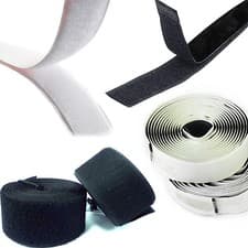Image of Fastening Tape Self Adhesive Heavy Duty Sticky Strip Sew On Tape Hook Loop