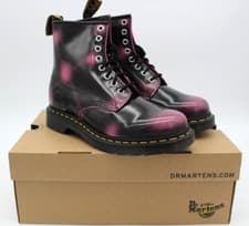 Image of Dr. Martens 1460 8 Eye Boot Womens Pink Arcadia Doc Martens - Size 8