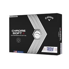 Image of NEW Callaway Chrome Soft X Triple Track White 2022 Golf Balls - Choose Quantity!