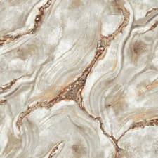 Image of Vasari Palmetto Agate Marble Stone Natural Rust Italian Luxury Wallpaper 592418