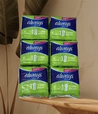 Image of Always6 Pack Always Ultra Size 1 Pads Normal Sanitary Towels Instant Dry 96 Pads
