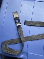 Image of Adidas Webbing Belt Men's Grey/White One Size