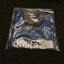 Image of Castore Glasgow Rangers FC Home Football Shirt 2023/2024 kids Size JS/134cm BNWT