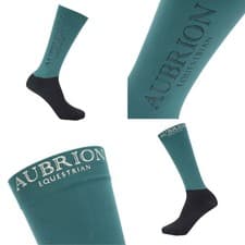 Image of Aubrion Equestrian Socks - Thyme