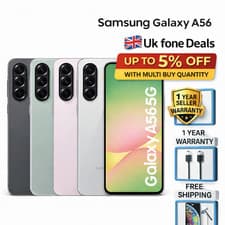 Image of Samsung Galaxy A56 - 256GB/128GB 5G -Dual Sim - Unlocked Smartphone All Colours