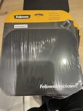 Image of Fellowes 5933907 Mouse Pad with Microban Antibacterial Protection - Black