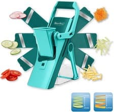 Image of AS SEEN ON TV Genius Nicer Dicer Mando 12pc Standing Slicer Vegetable Cutter