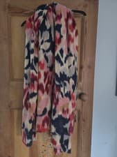 Image of Accessorize Abstract ikat print scarf new with tags