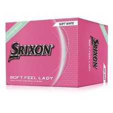 Image of Srixon Soft Feel Lady White Double Dozen 24 Pack Golf Balls